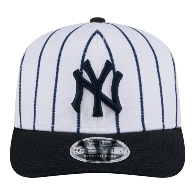 New York Yankees Navy and White 2025 Spring Training New Era 9SEVENTY Stretch Snapback Hat