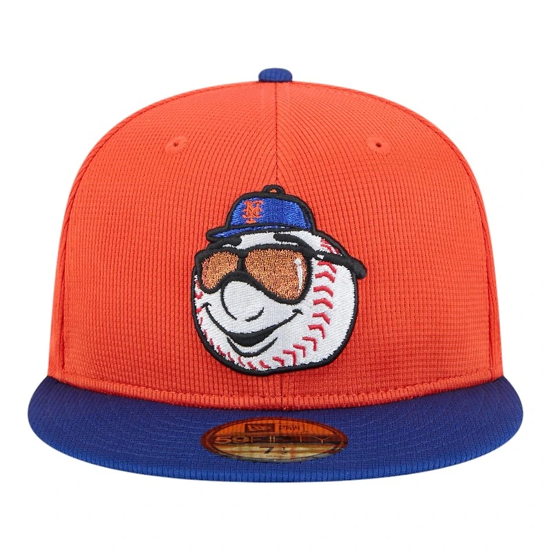 New York Mets Orange 2025 Spring Training Era 59FIFTY Fitted Hat
