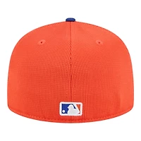 New York Mets Orange 2025 Spring Training Era 59FIFTY Fitted Hat