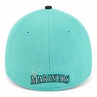 Seattle Mariners Aqua 2025 Spring Training New Era 39THIRTY Stretch Fit Hat