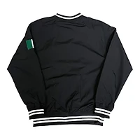 Los Angeles Dodgers Black Mexico Flag V-Neck Pullover Mitchell & Ness Windbreaker Jacket