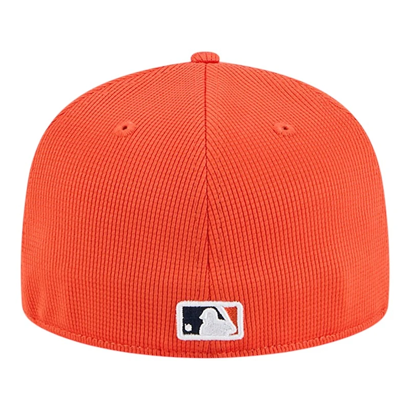 Detroit Tigers Orange 2025 Spring Training Patch New Era 59FIFTY Fitted Hat