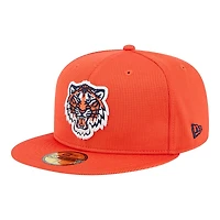 Detroit Tigers Orange 2025 Spring Training Patch New Era 59FIFTY Fitted Hat