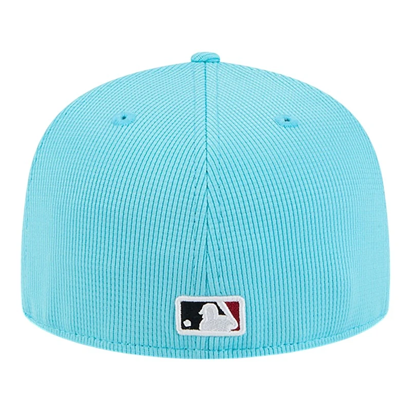 Arizona Diamondbacks Teal 2025 Spring Training Patch New Era 59FIFTY Fitted Hat