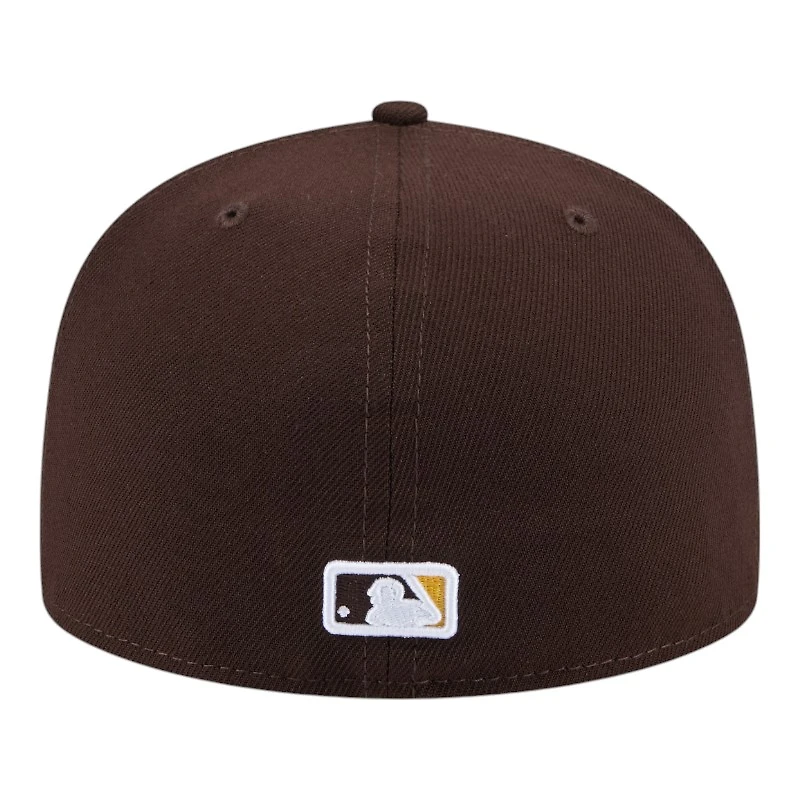 San Diego Padres Brown State Stitch New Era 59FIFTY Fitted Hat
