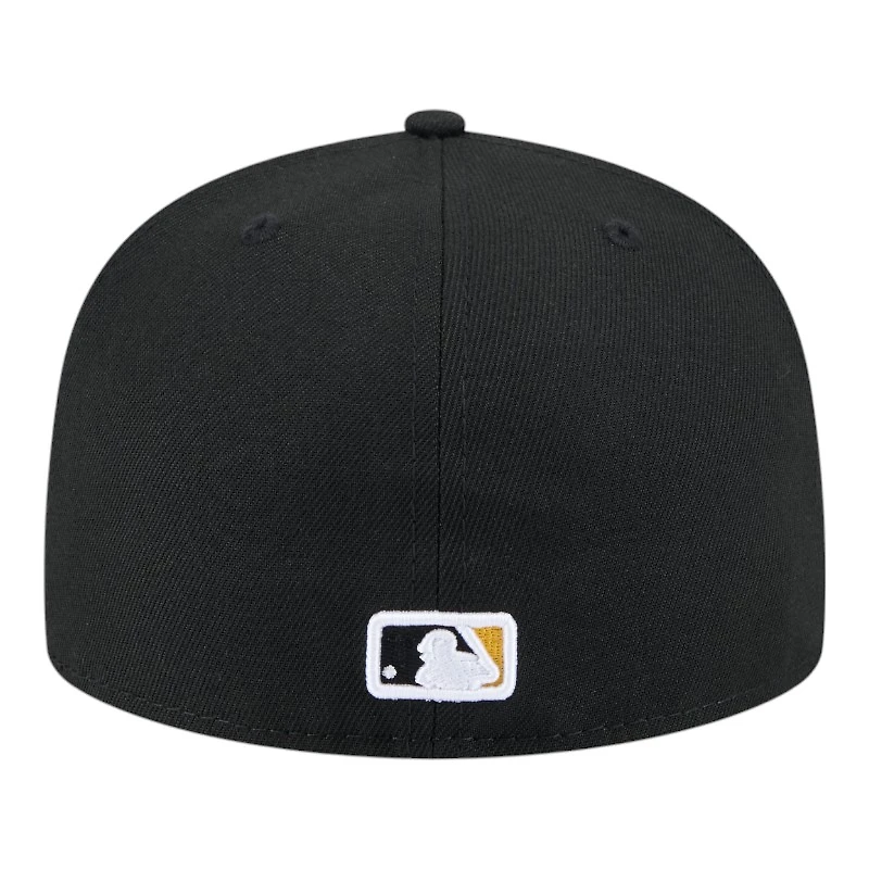 Pittsburgh Pirates Black State Stitch New Era 59FIFTY Fitted Hat