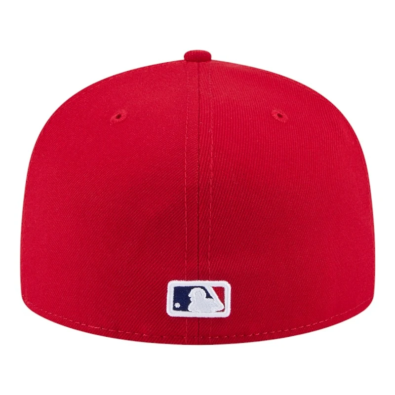 Philadelphia Phillies Red State Stitch New Era 59FIFTY Fitted Hat