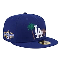 Los Angeles Dodgers Royal Blue State Stitch New Era 59FIFTY Fitted Hat