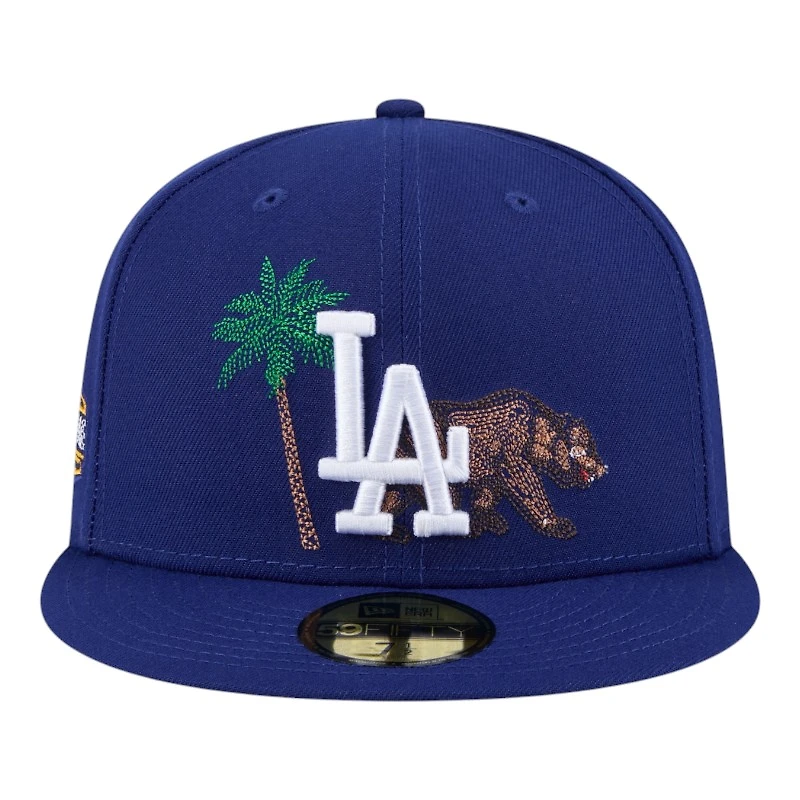 Los Angeles Dodgers Royal Blue State Stitch New Era 59FIFTY Fitted Hat