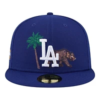 Los Angeles Dodgers Royal Blue State Stitch New Era 59FIFTY Fitted Hat