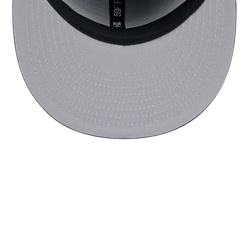 Detroit Tigers Navy State Stitch New Era 59FIFTY Fitted Hat