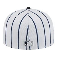 New York Yankees White and Navy 2025 Spring Training Era 59FIFTY Fitted Hat