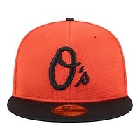 Baltimore Orioles Orange and Black 2025 Spring Training New Era 59FIFTY Fitted Hat