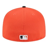 Baltimore Orioles Orange and Black 2025 Spring Training New Era 59FIFTY Fitted Hat