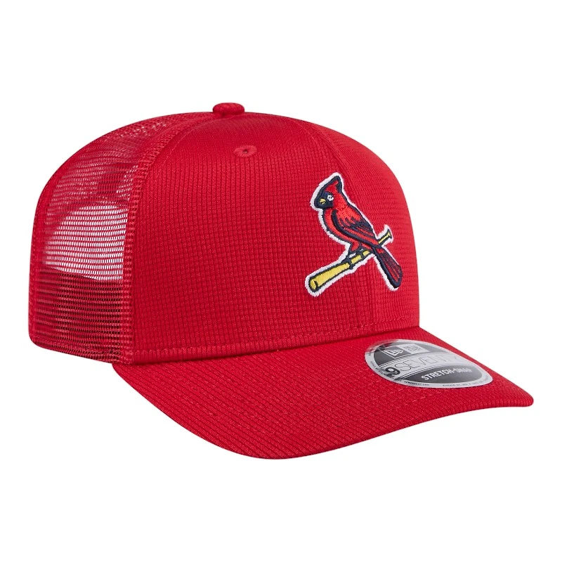 St. Louis Cardinals Red 2025 Spring Training New Era 9SEVENTY Stretch Snapback Hat