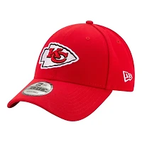 Kansas City Chiefs Red Super Bowl LIX Patch New Era 9FORTY Adjustable Hat