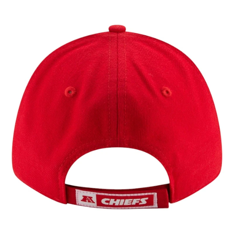 Kansas City Chiefs Red Super Bowl LIX Patch New Era 9FORTY Adjustable Hat