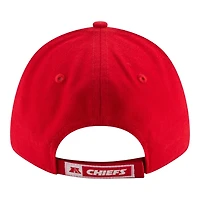 Kansas City Chiefs Red Super Bowl LIX Patch New Era 9FORTY Adjustable Hat