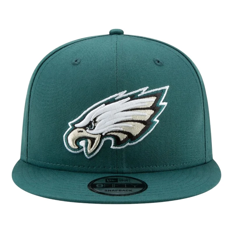 Philadelphia Eagles Midnight Green Super Bowl LIX Patch New Era 9FIFTY Snapback Hat