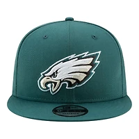 Philadelphia Eagles Midnight Green Super Bowl LIX Patch New Era 9FIFTY Snapback Hat