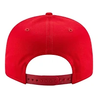 Kansas City Chiefs Red Super Bowl LIX Patch New Era 9FIFTY Snapback Hat