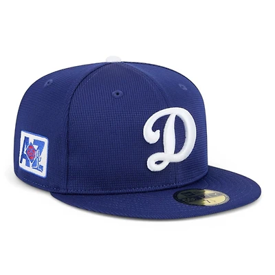 Los Angeles Dodgers Royal Blue 2025 Spring Training Patch New Era 59FIFTY Fitted Hat