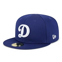 Los Angeles Dodgers Royal Blue 2025 Spring Training Patch New Era 59FIFTY Fitted Hat