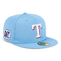 Texas Rangers Blue 2025 Spring Training Patch New Era 59FIFTY Fitted Hat
