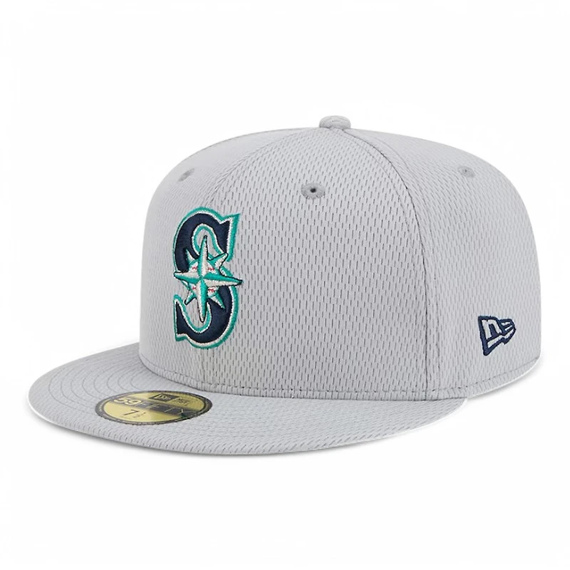 Seattle Mariners Gray 2025 Clubhouse New Era 59FIFTY Fitted Hat