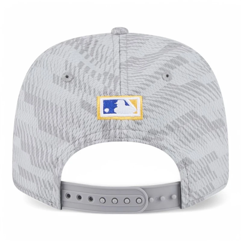 Seattle Mariners Gray 2025 Clubhouse New Era 9SEVENTY Stretch Snapback Hat