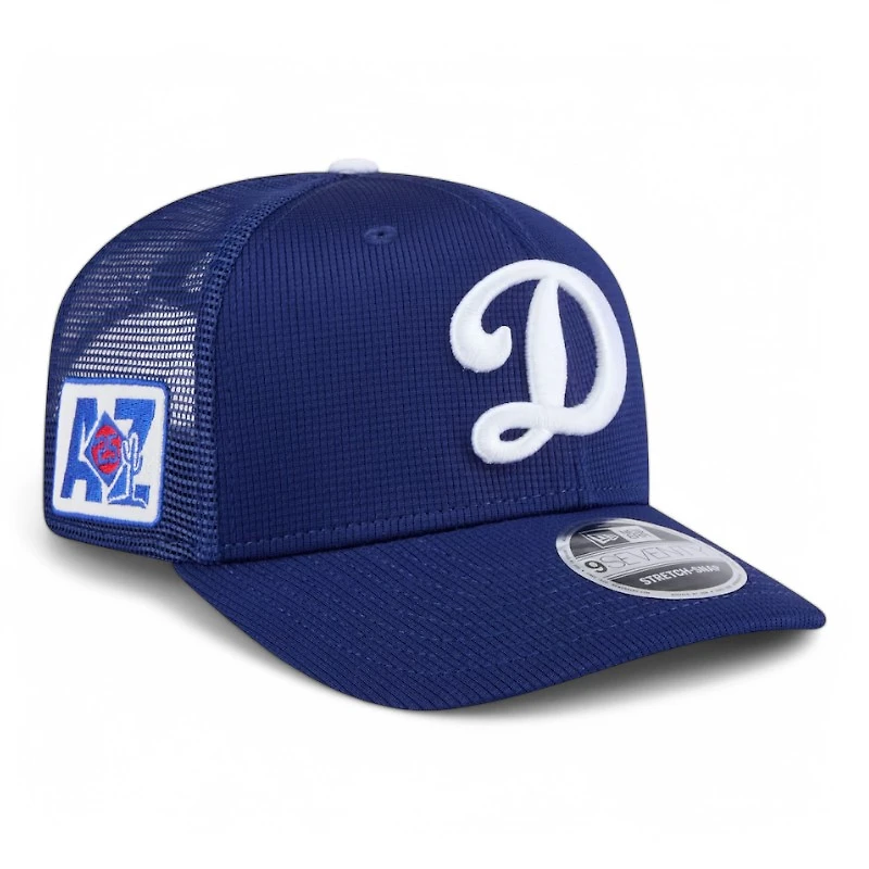 Los Angeles Dodgers Royal Blue 2025 Spring Training Patch New Era 9SEVENTY Stretch Snapback Hat