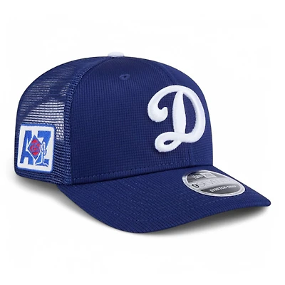 Los Angeles Dodgers Royal Blue 2025 Spring Training Patch New Era 9SEVENTY Stretch Snapback Hat