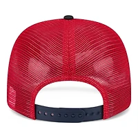 Atlanta Braves Red and Navy 2025 Spring Training Patch New Era 9SEVENTY Stretch Snapback Hat