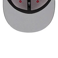 Washington Nationals Red and Navy 2025 Batting Practice New Era 9FIFTY Snapback Hat