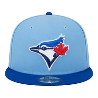 Toronto Bue Jays Light Blue and Royal 2025 Batting Practice New Era 9FIFTY Snapback Hat