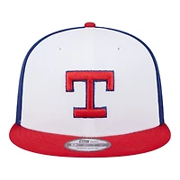 Texas Rangers Royal Blue 2025 Batting Practice New Era 9FIFTY Snapback Hat