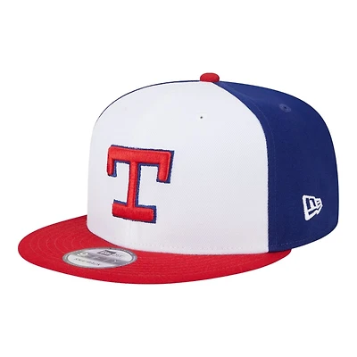 Texas Rangers Royal Blue 2025 Batting Practice New Era 9FIFTY Snapback Hat