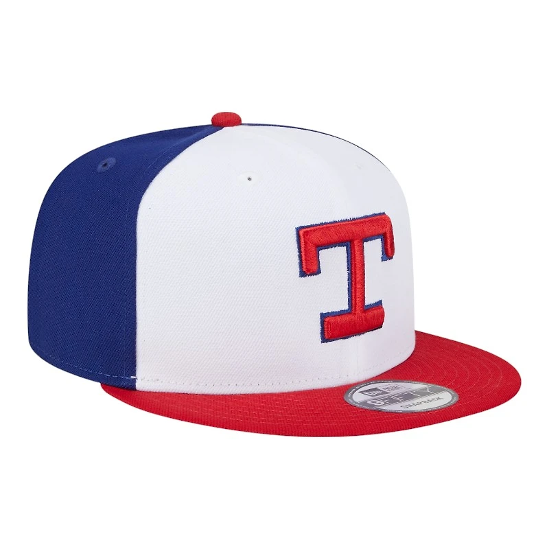 Texas Rangers Royal Blue 2025 Batting Practice New Era 9FIFTY Snapback Hat