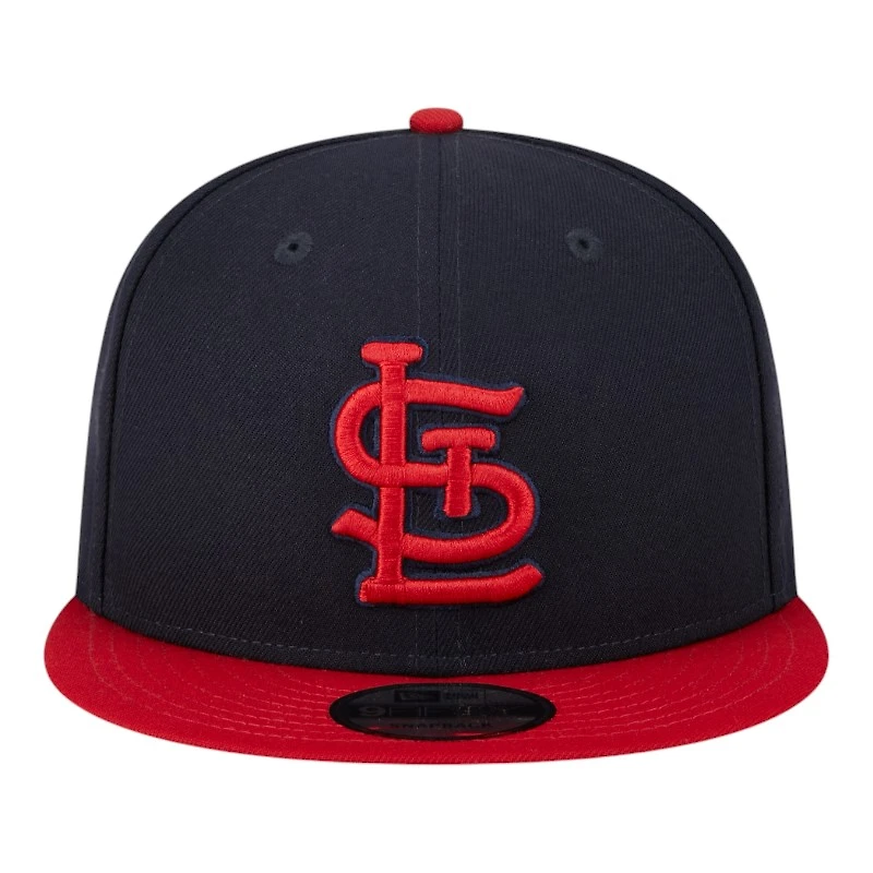 St. Louis Cardinals Navy and Red 2025 Batting Practice New Era 9FIFTY Snapback Hat