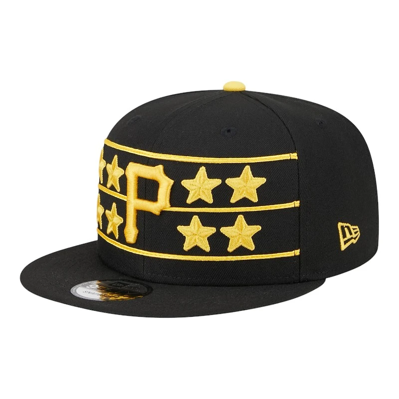 Pittburgh Pirates Black 2025 Batting Practice New Era 9FIFTY Snapback Hat
