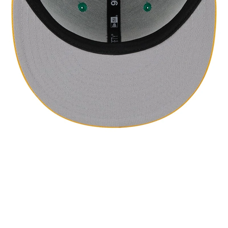 Oakland Athletics Green and Yellow 2025 Batting Practice New Era 9FIFTY Snapback Hat