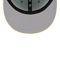 Oakland Athletics Green and Yellow 2025 Batting Practice New Era 9FIFTY Snapback Hat