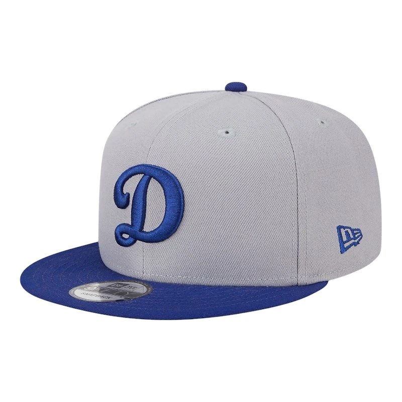 Los Angeles Dodgers Gray and Royal Blue 2025 Batting Practice New Era 9FIFTY Snapback Hat