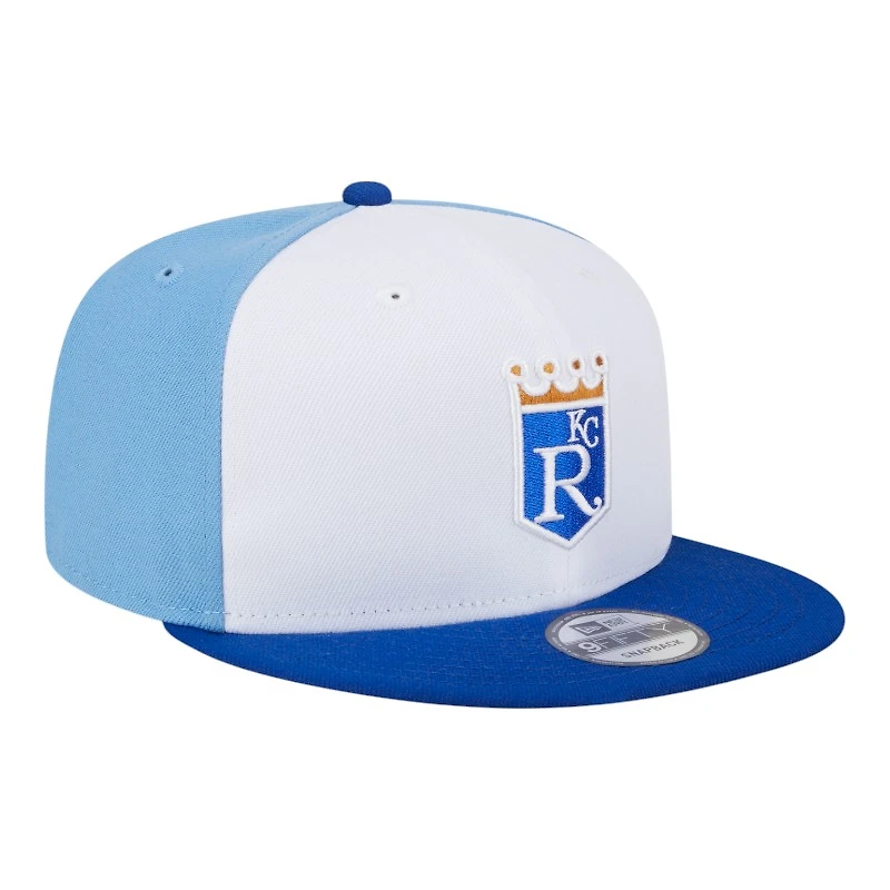 Kansas City Royals Light Blue 2025 Batting Practice New Era 9FIFTY Snapback Hat