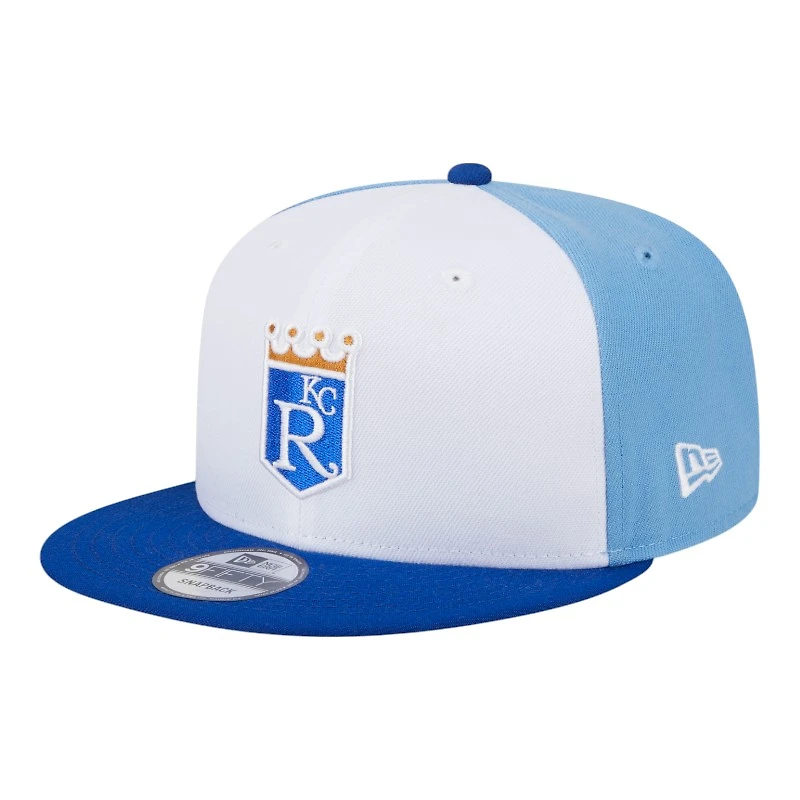 Kansas City Royals Light Blue 2025 Batting Practice New Era 9FIFTY Snapback Hat