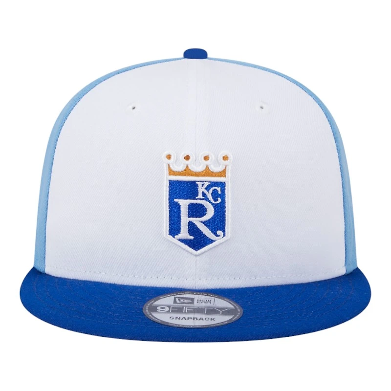 Kansas City Royals Light Blue 2025 Batting Practice New Era 9FIFTY Snapback Hat