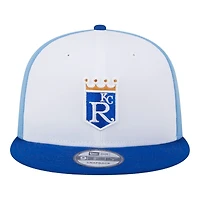 Kansas City Royals Light Blue 2025 Batting Practice New Era 9FIFTY Snapback Hat