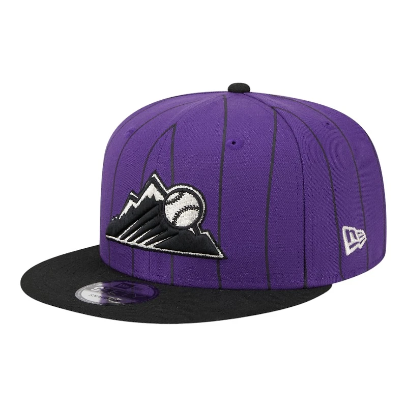 Colorado Rockies Purple 2025 Batting Practice New Era 9FIFTY Snapback Hat
