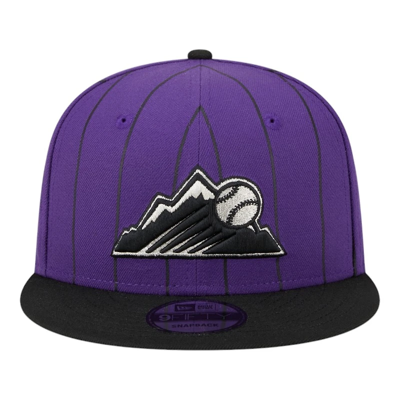 Colorado Rockies Purple 2025 Batting Practice New Era 9FIFTY Snapback Hat