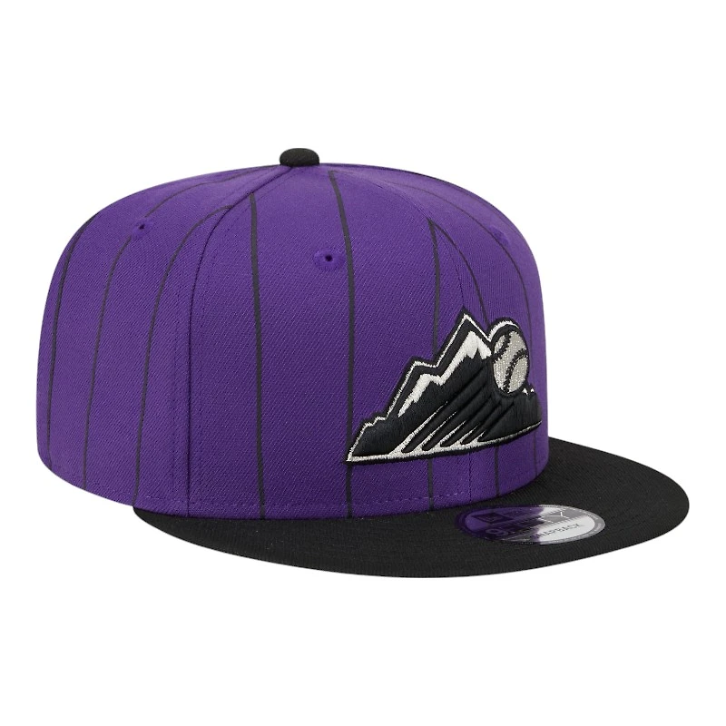 Colorado Rockies Purple 2025 Batting Practice New Era 9FIFTY Snapback Hat